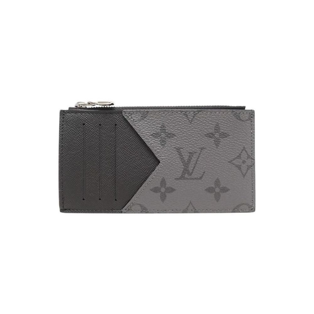 Louis Vuitton Monogram Eclipse Holder Black Card … - image 1
